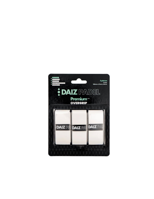 DAIZ Overgrip Premium 3-pack WHITE