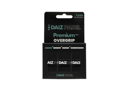 DAIZ Overgrip Premium 3-pack BLACK