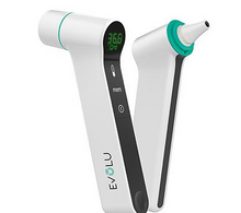 Load image into Gallery viewer, Infrared ear forehead thermometer EVOLU non-contact 3-in-1
