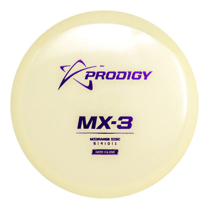 PRODIGY MX-3 400 GLOW PLASTIC Disc golf disc