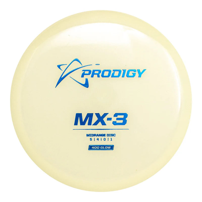 PRODIGY MX-3 400 GLOW PLASTIC Disc golf disc
