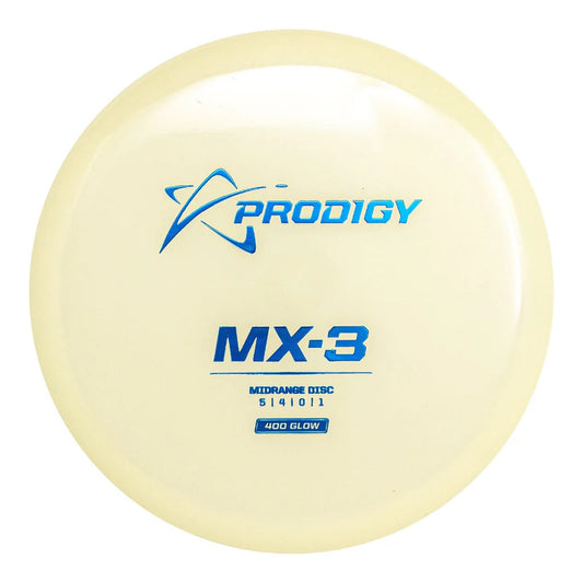 PRODIGY MX-3 400 GLOW PLASTIC Diskgolfo diskas
