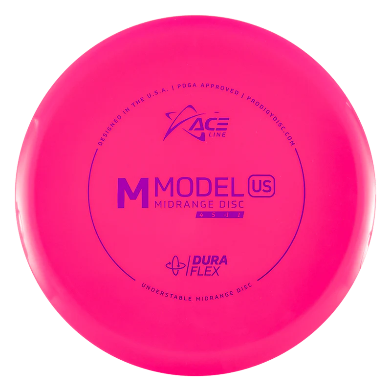 ACE LINE M MODEL US DURAFLEX PLASTIC Disc golf disc