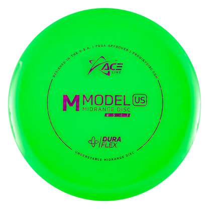 ACE LINE M MODEL US DURAFLEX PLASTIC Disc golf disc