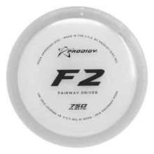 Load image into Gallery viewer, PRODIGY F2 750 PLASTIC Disc golf disc
