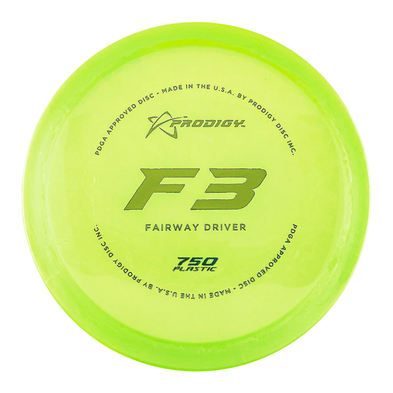 PRODIGY F3 750 PLASTIC Disc golf disc