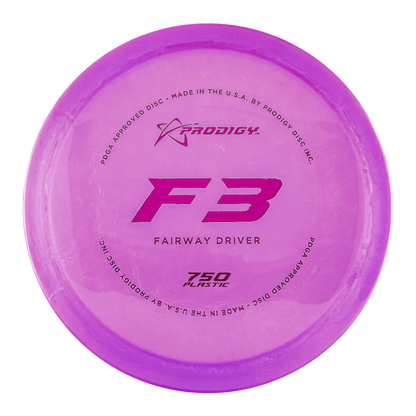 PRODIGY F3 750 PLASTIC Disc golf disc