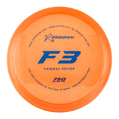 PRODIGY F3 750 PLASTIC Disc golf disc