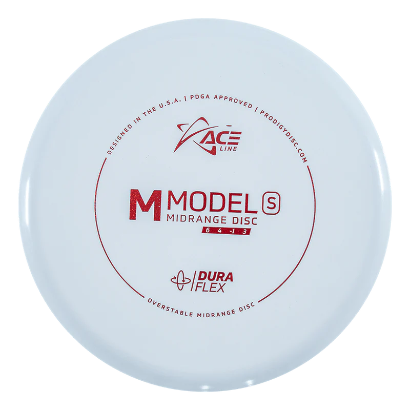 ACE LINE M MODEL S DURAFLEX PLASTIC Disc golf disc