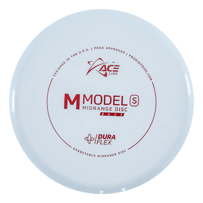 ACE LINE M MODEL S DURAFLEX PLASTIC Disc golf disc