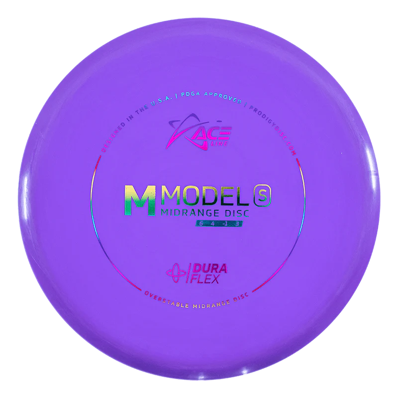 ACE LINE M MODEL S DURAFLEX PLASTIC Disc golf disc