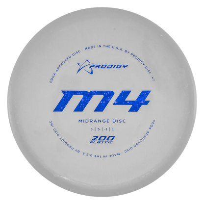 PRODIGY M4 200 PLASTIC Disku golfa disks
