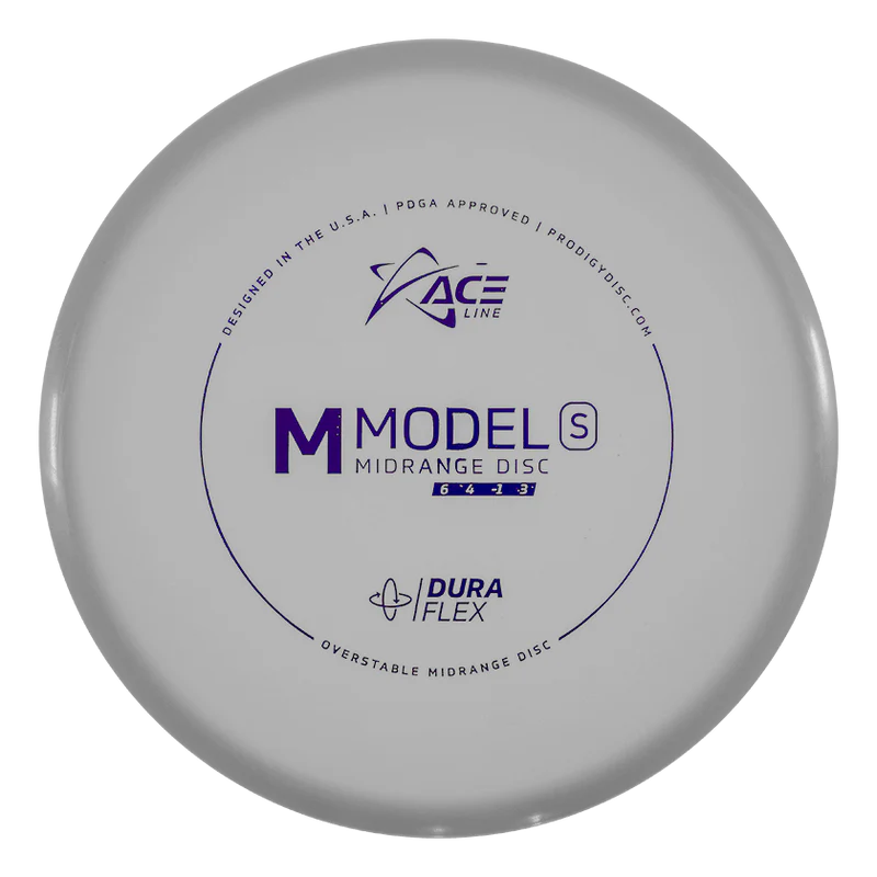 ACE LINE M MODEL S DURAFLEX PLASTIC Disc golf disc