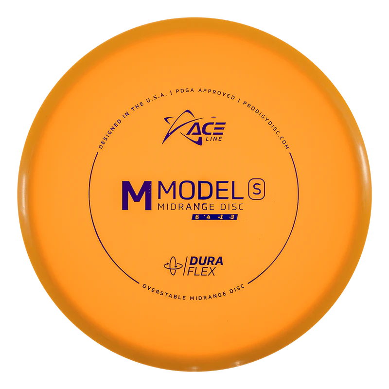 ACE LINE M MODEL S DURAFLEX PLASTIC Disc golf disc