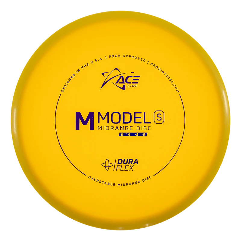 ACE LINE M MODEL S DURAFLEX PLASTIC Disc golf disc