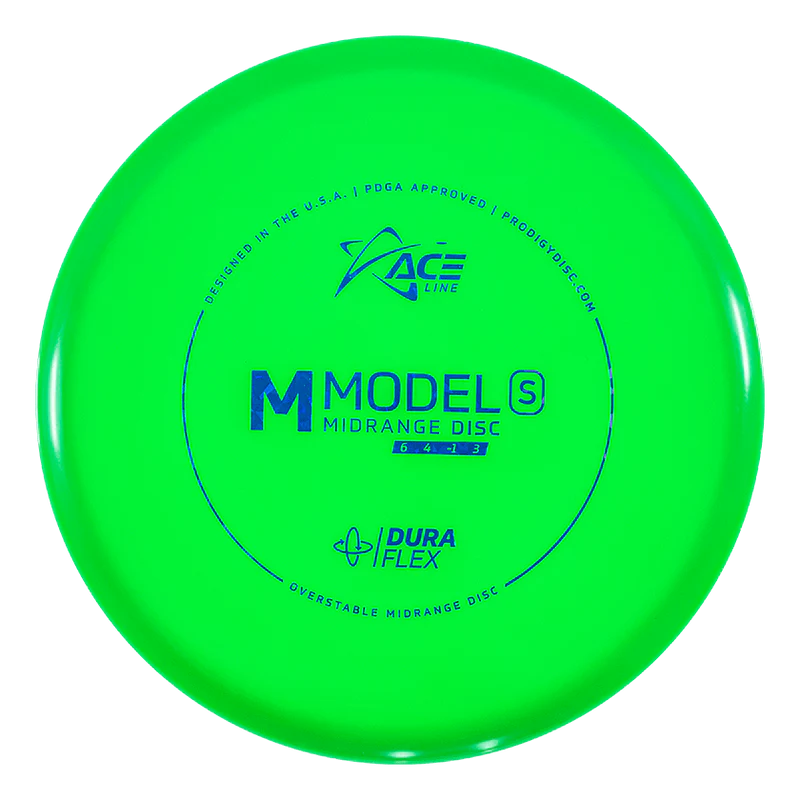ACE LINE M MODEL S DURAFLEX PLASTIC Disc golf disc