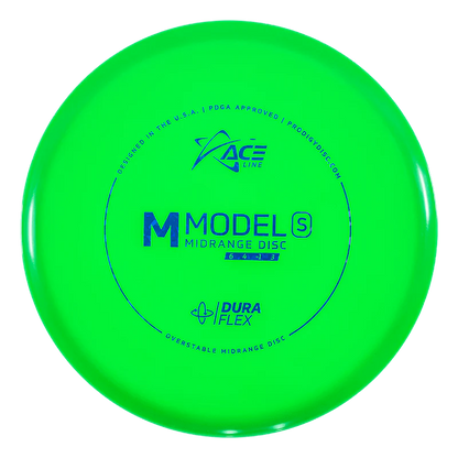 ACE LINE M MODEL S DURAFLEX PLASTIC Disc golf disc