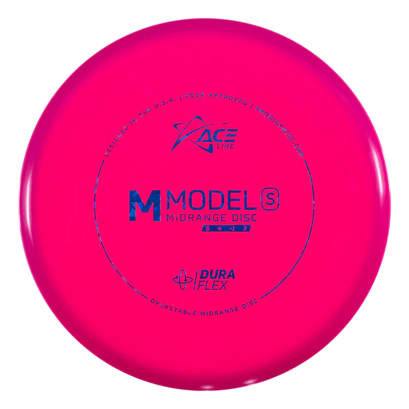 ACE LINE M MODEL S DURAFLEX PLASTIC Disc golf disc