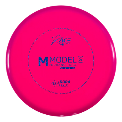 ACE LINE M MODEL S DURAFLEX PLASTIC Disc golf disc