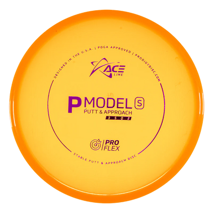 ACE LINE P MODEL S PROFLEX PLASTIC Disc golf disc