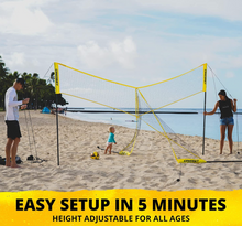 Load image into Gallery viewer, CROSSNET Four Square Volleyball Net
