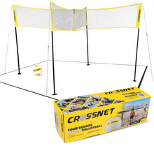 Load image into Gallery viewer, CROSSNET Four Square Volleyball Net
