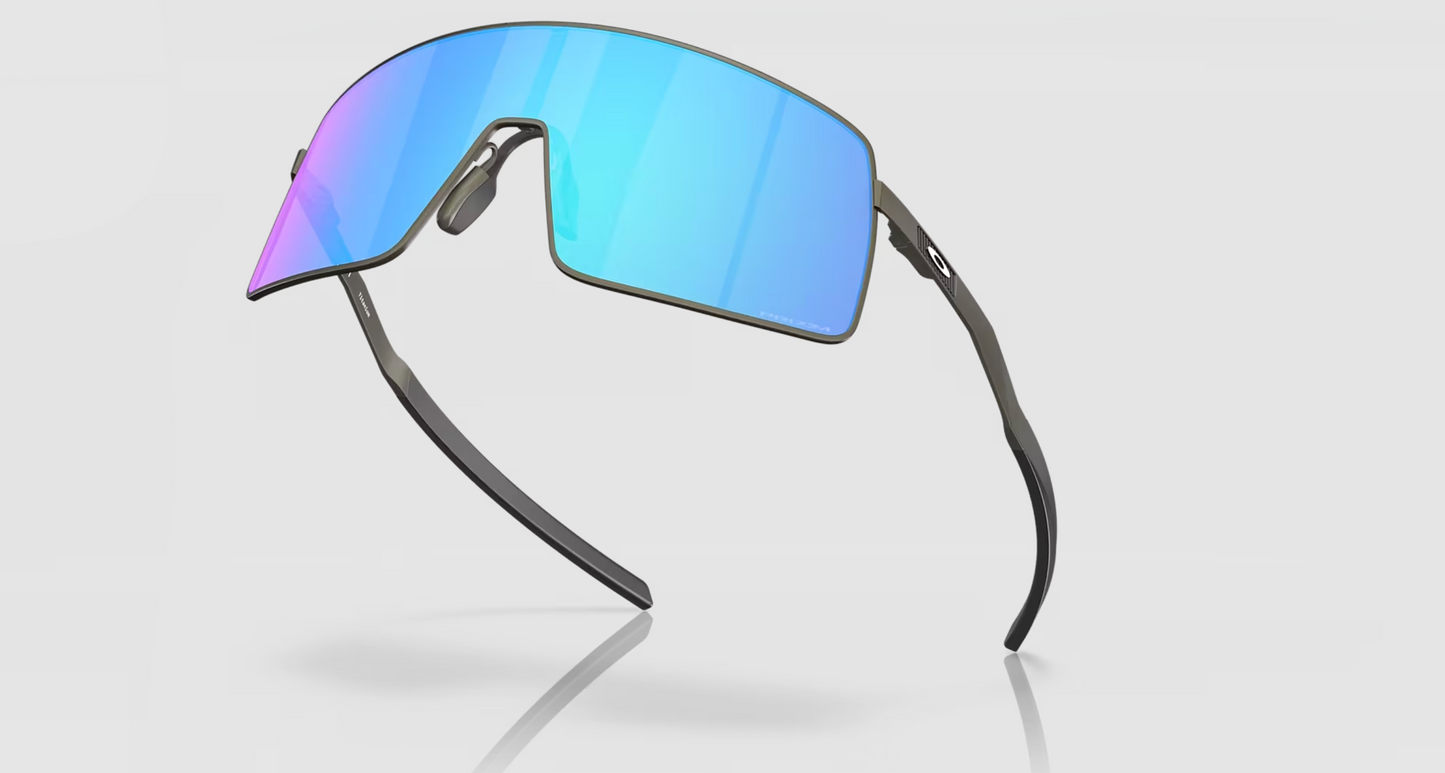Oakley Sutro ti Satin lead Prizm sapphire saulesbrilles