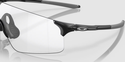 Oakley Evzero blades Matte black Clear to black iridium photochromic sunglasses