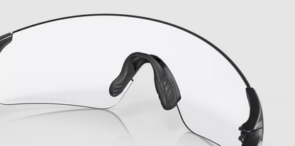 Oakley Evzero blades Matte black Clear to black iridium photochromic sunglasses