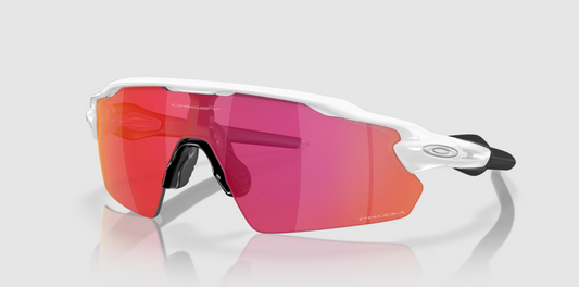 Oakley Radar ev pitch Polished white Prizm field saulesbrilles