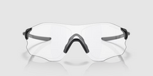 Load image into Gallery viewer, Oakley Evzero path Polished black Clear to black iridium photochromic sunglasses
