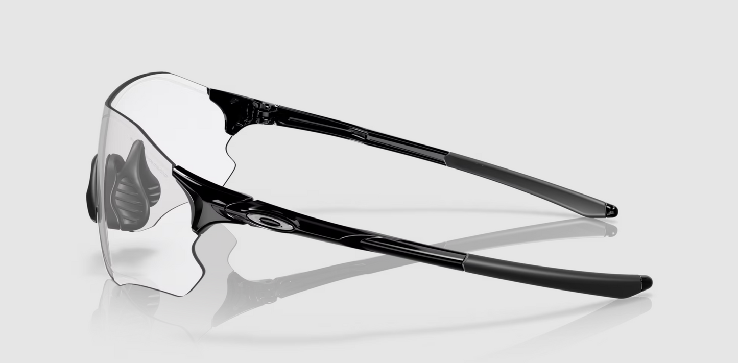 Солнцезащитные очки Oakley Evzero path Полированный черный Прозрачный до черного иридия фотохромные