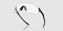 Load image into Gallery viewer, Oakley Evzero path Polished black Clear to black iridium photochromic sunglasses
