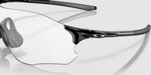 Load image into Gallery viewer, Oakley Evzero path Polished black Clear to black iridium photochromic sunglasses
