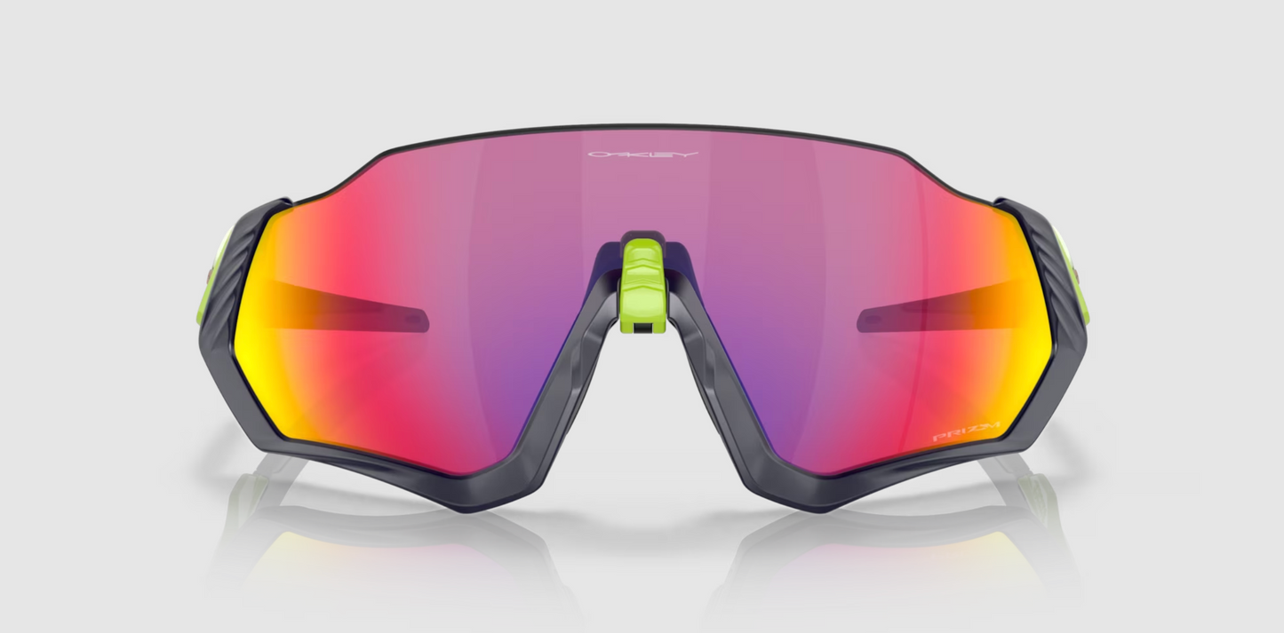 Oakley Flight jacket  Matte navy Prizm road saulesbrilles