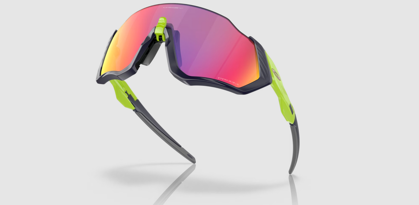 Oakley Flight jacket  Matte navy Prizm road saulesbrilles