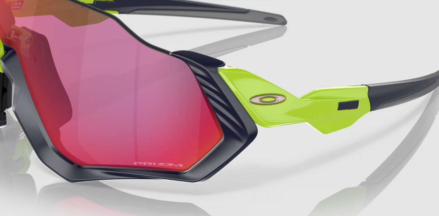 Oakley Flight jacket  Matte navy Prizm road saulesbrilles