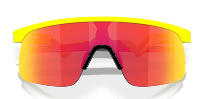 Oakley Resistor Tennis ball yellow Prizm ruby sunglasses