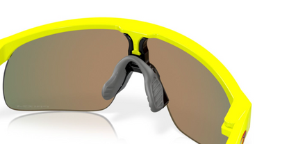 Oakley Resistor Tennis ball yellow Prizm ruby sunglasses