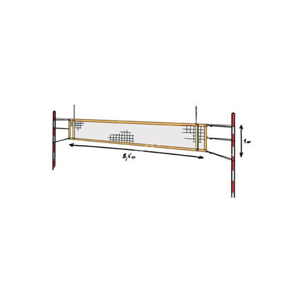 Beach Volleyball Net PROFI 6 EXTRA