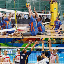 Load image into Gallery viewer, Sitting Volleyball Net HUCK
