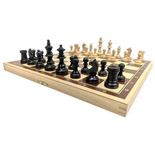 Load image into Gallery viewer, Wooden School Chess Set
