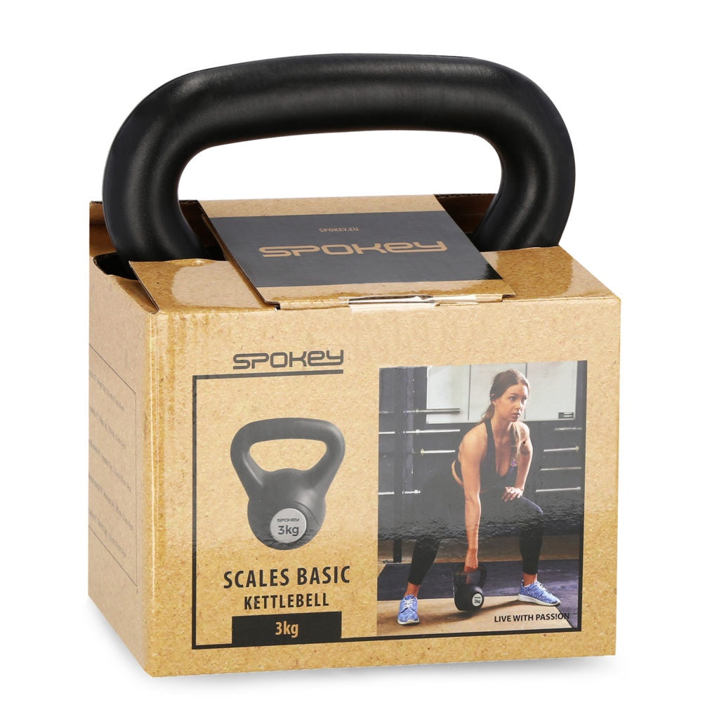 SPOKEY Kettlebell Skala Grundläggande 3 kg