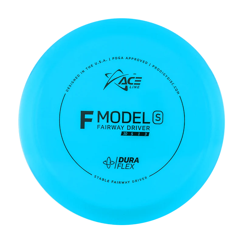 ACE LINE F MODEL S DURAFLEX PLASTIC Disc golf disc