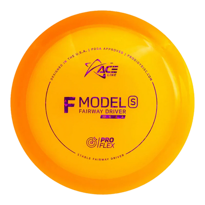 ACE LINE F MODEL S PROFLEX PLASTIC Disc golf disc