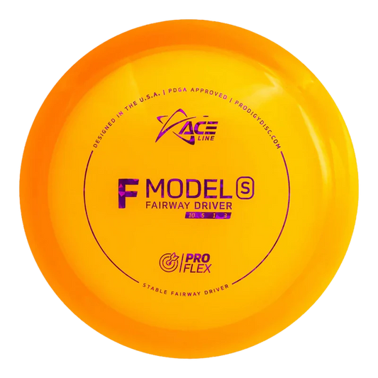 ACE LINE F MODEL S PROFLEX PLASTIC Disc golf disc