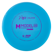 Ielādējiet attēlu galerijas skatītājā, ACE LINE M MODEL US BASEGRIP GLOW PLASTIC Disc golf disc
