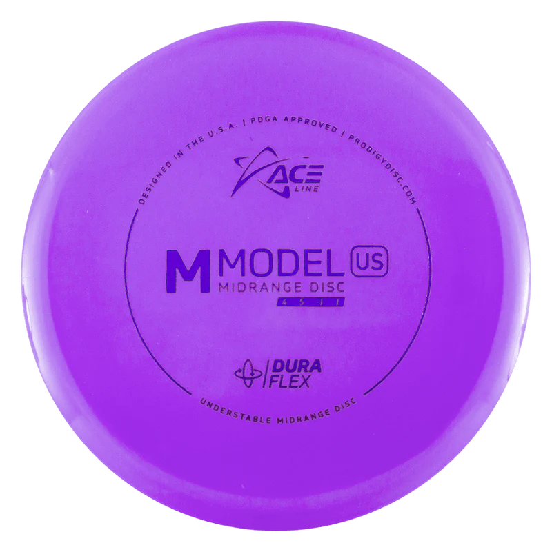 ACE LINE M MODEL US DURAFLEX PLASTIC Disc golf disc