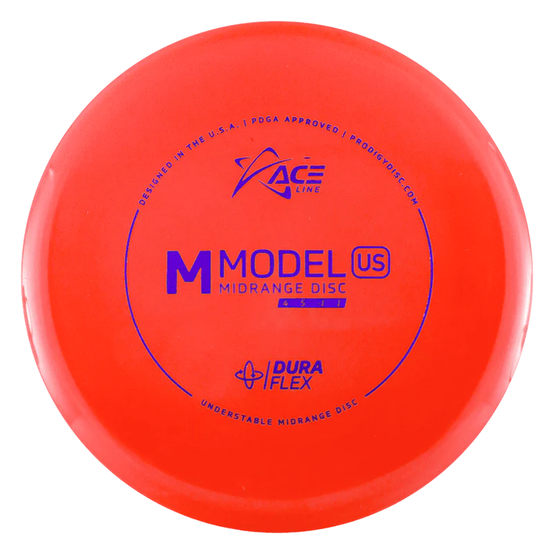 ACE LINE M MODEL US DURAFLEX PLASTIC Disc golf disc