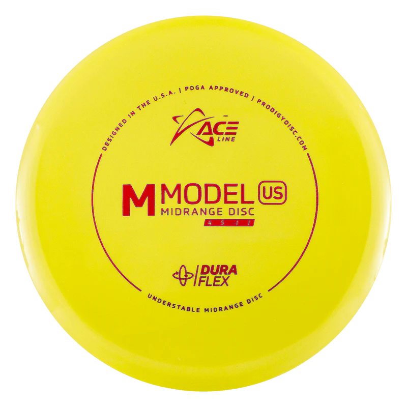 ACE LINE M MODEL US DURAFLEX PLASTIC Disc golf disc